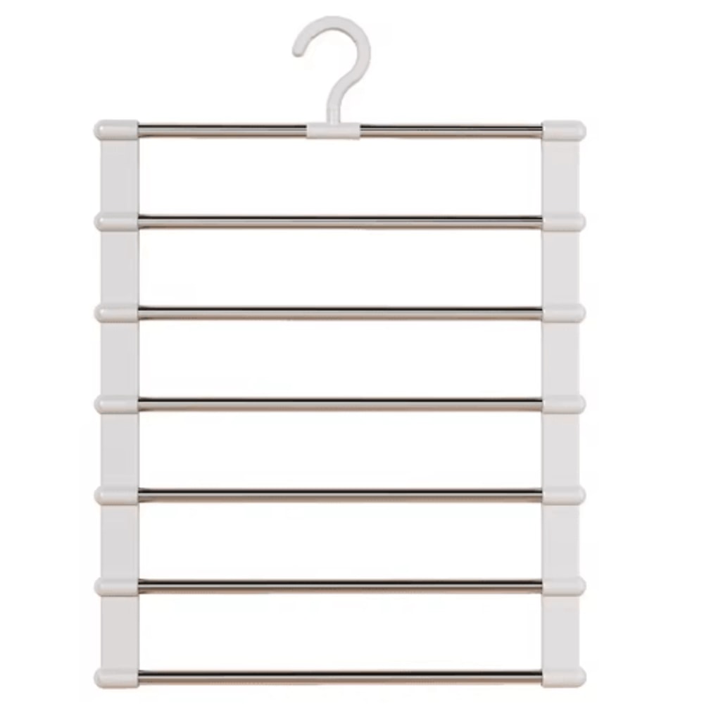 MultiTier Pants Hanger SpaceSaving Trouser Organizer For Closets 3