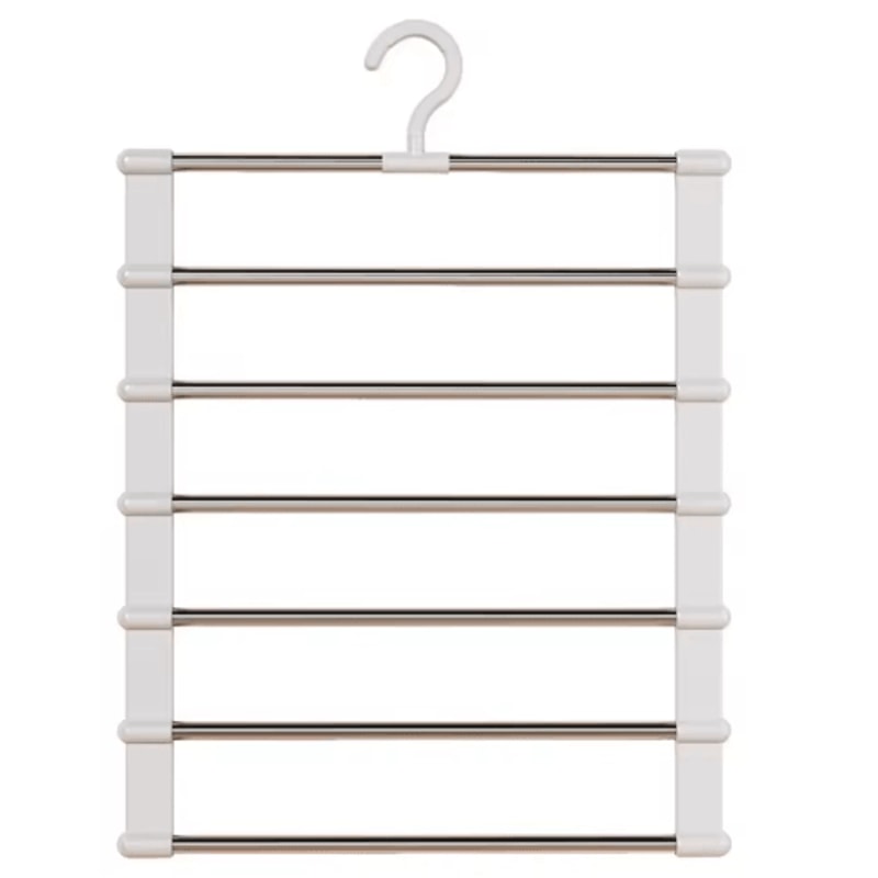 MultiTier Pants Hanger SpaceSaving Trouser Organizer For Closets 3
