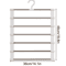 MultiTier Pants Hanger SpaceSaving Trouser Organizer For Closets 4