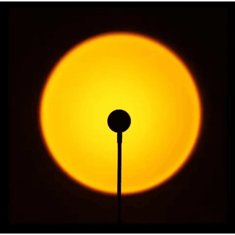 LED Sunset Projector Lamp Rainbow Mood Light For Atmosphere Creative Spaces 4