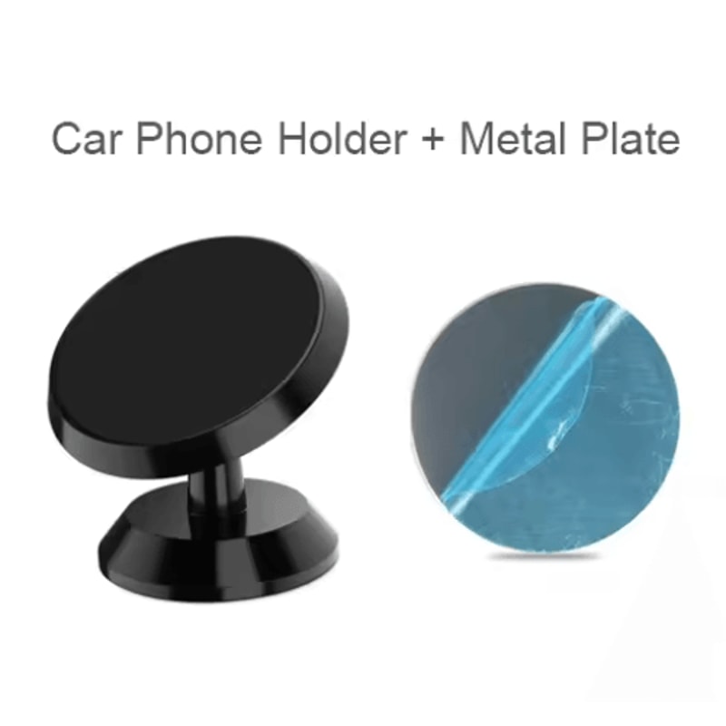 360 Magnetic Car Phone Holder Universal Rotation Mount For Secure Driving 3