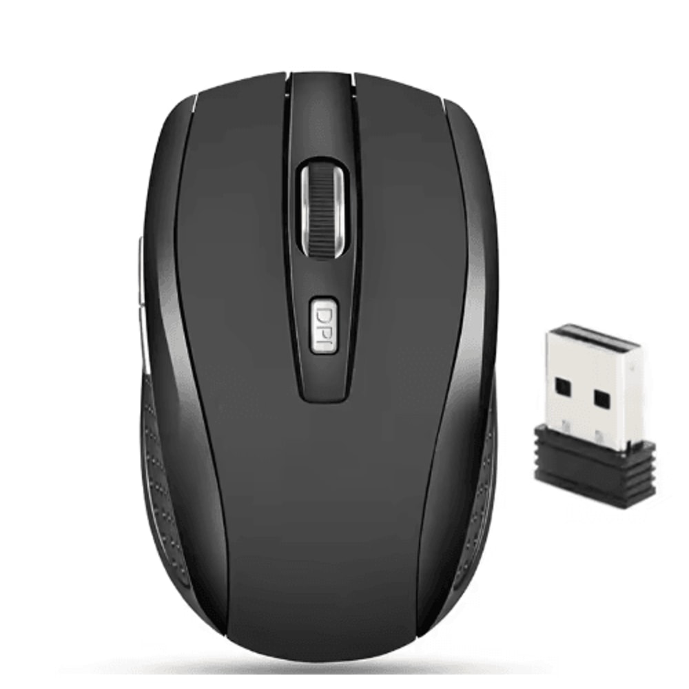 Silent Wireless Mouse 24G Portable Optical Mouse With Adjustable DPI 0