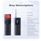 Hidden Camera Detector Professional Wireless Signal Infrared Privacy Scanner 2
