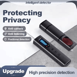 hidden camera detector – professional wireless signal & infrared privacy scanner