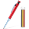 28mm Carpenter Mechanical Pencil Set Long Head Marking Tool With Sharpener 3