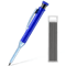 28mm Carpenter Mechanical Pencil Set Long Head Marking Tool With Sharpener 4