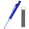 28mm Carpenter Mechanical Pencil Set Long Head Marking Tool With Sharpener 4