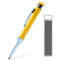 28mm Carpenter Mechanical Pencil Set Long Head Marking Tool With Sharpener 6