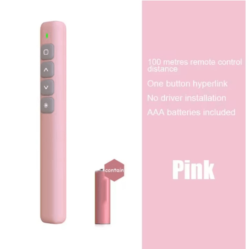 24GHz Wireless Presentation Remote PowerPoint Clicker With USB Receiver 1