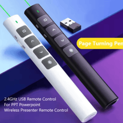 2.4ghz wireless presentation remote – powerpoint clicker with usb receiver