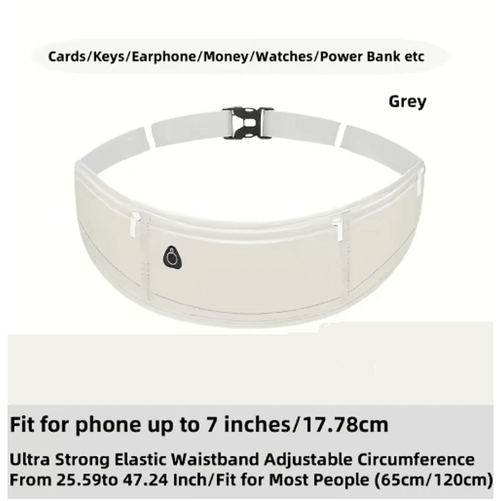 Waterproof DoublePocket Waist Pack Lightweight Sport Fanny Pack For Everyday Movement 1