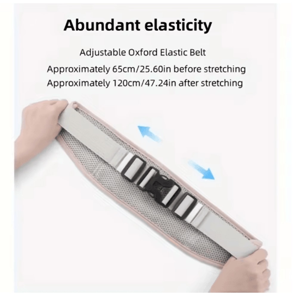 Waterproof DoublePocket Waist Pack Lightweight Sport Fanny Pack For Everyday Movement 6