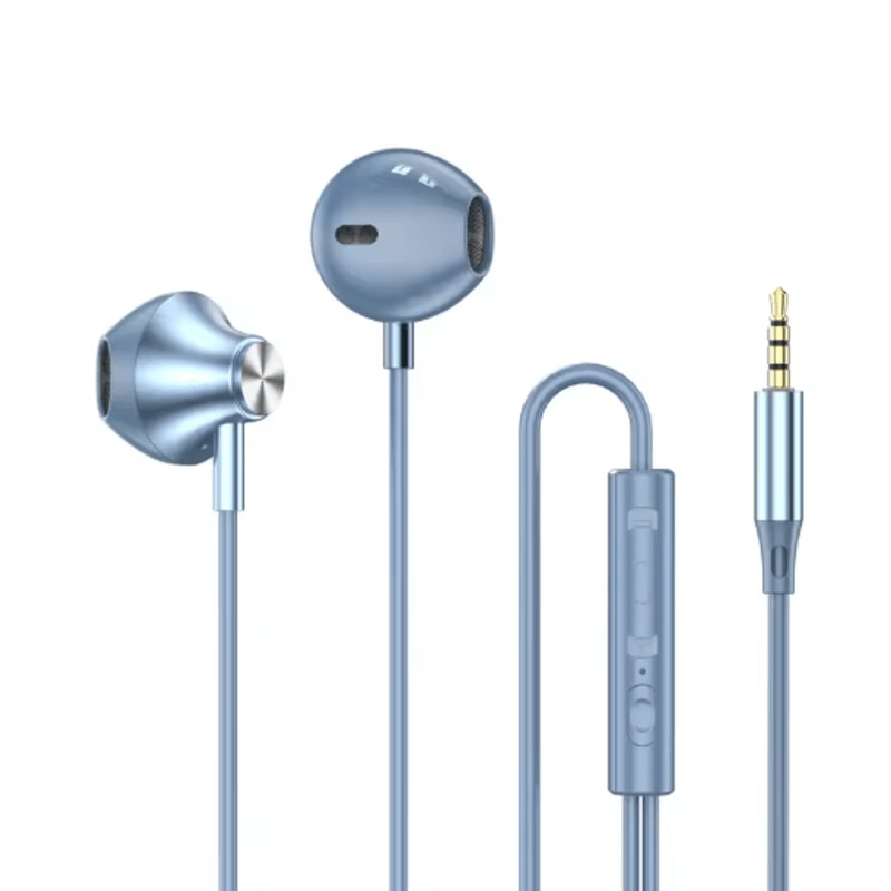 9D Stereo Wired Earphones HiFi InEar Headphones With Mic Wire Control 11