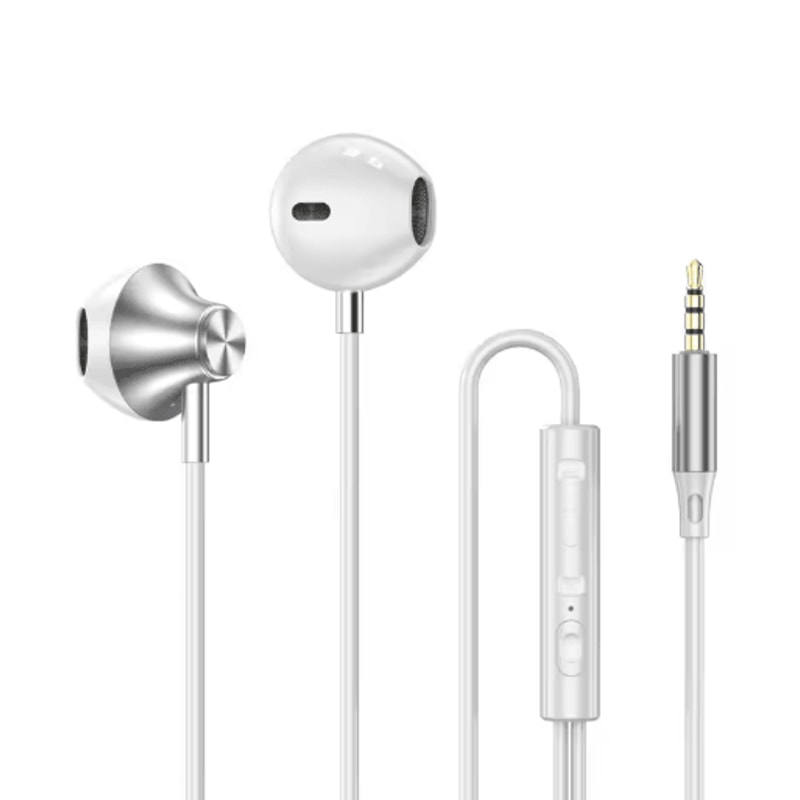 9D Stereo Wired Earphones HiFi InEar Headphones With Mic Wire Control 13