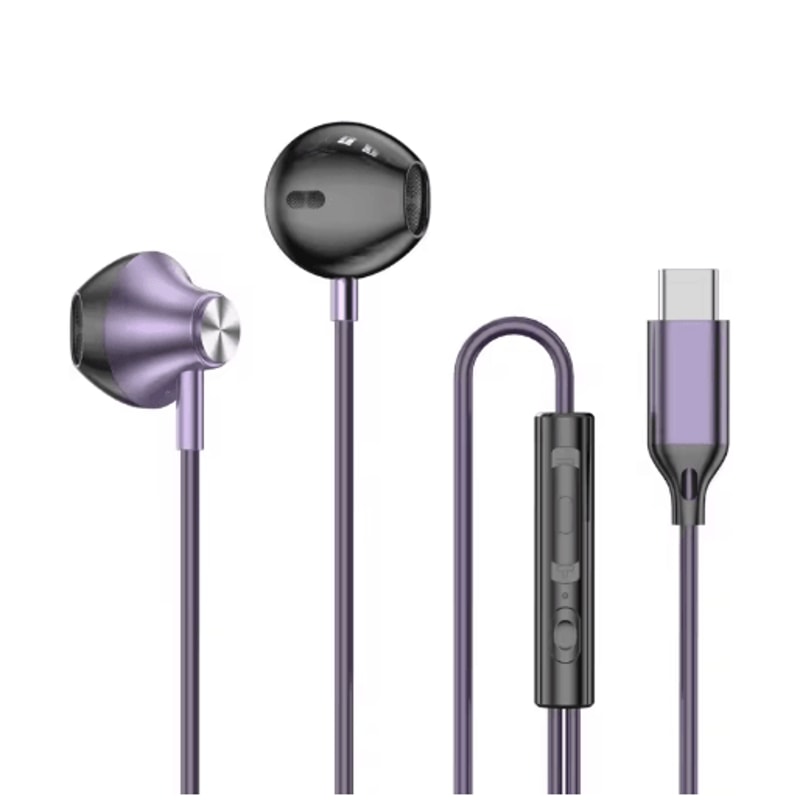 9D Stereo Wired Earphones HiFi InEar Headphones With Mic Wire Control 2