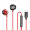 9D Stereo Wired Earphones HiFi InEar Headphones With Mic Wire Control 6