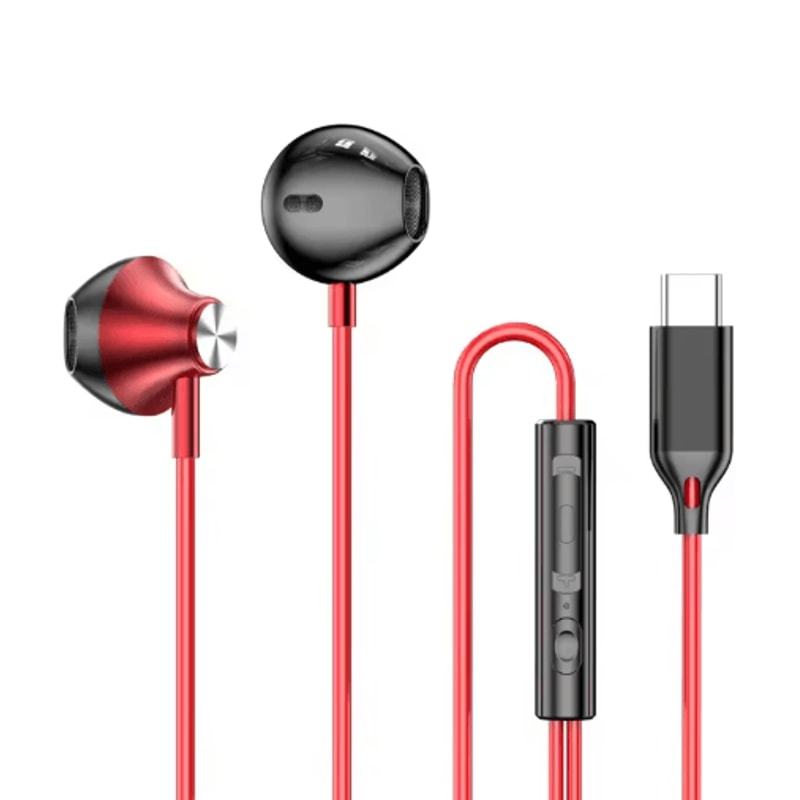 9D Stereo Wired Earphones HiFi InEar Headphones With Mic Wire Control 6