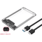 SATA To Type C External Hard Drive Enclosure 5Gbps USB Storage Case For HDD And SSD 3