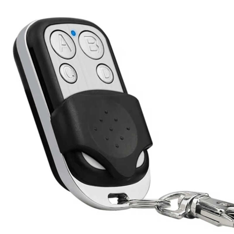 433MHz Cloning Remote Key Fob 43392MHz Duplicator For Gate And Garage Door Controls 1