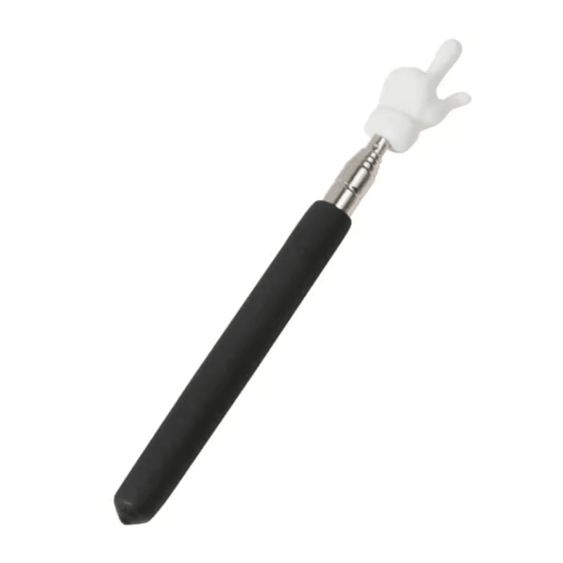 Telescopic Finger Pointer Stick Stainless Steel Teaching Pointer For Classroom And Office 3