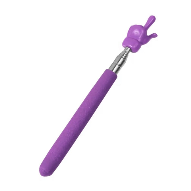 Telescopic Finger Pointer Stick Stainless Steel Teaching Pointer For Classroom And Office 4