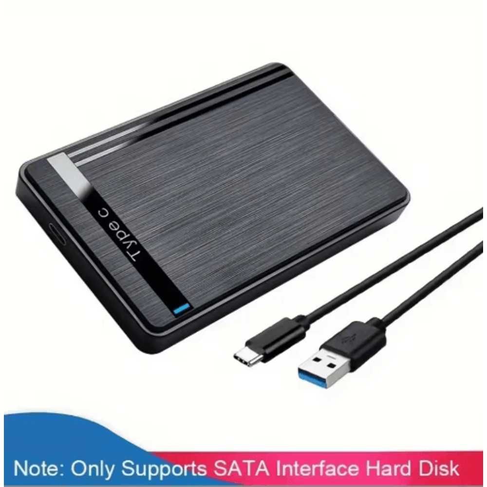 HDD Enclosure SATA To USB C External Hard Drive Case With USB Support 5Gb 2