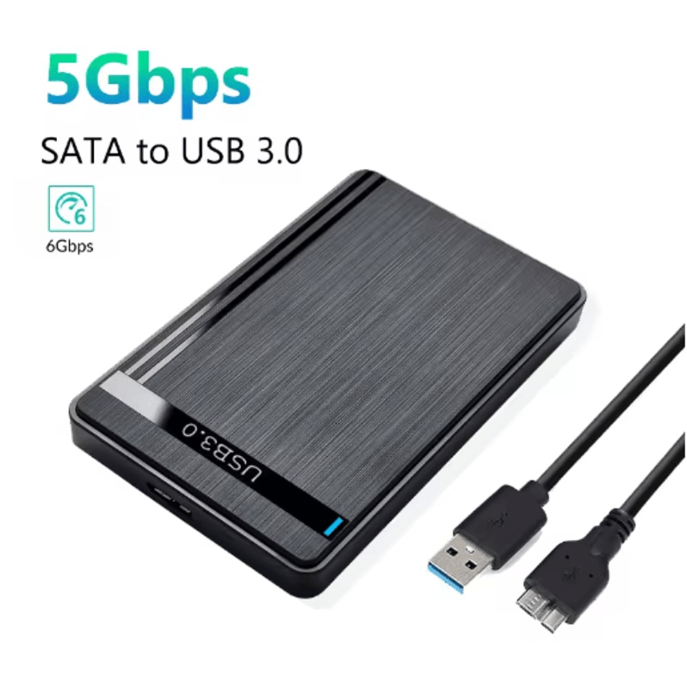HDD Enclosure SATA To USB C External Hard Drive Case With USB Support 5Gb 8