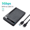 HDD Enclosure SATA To USB C External Hard Drive Case With USB Support 5Gb 8