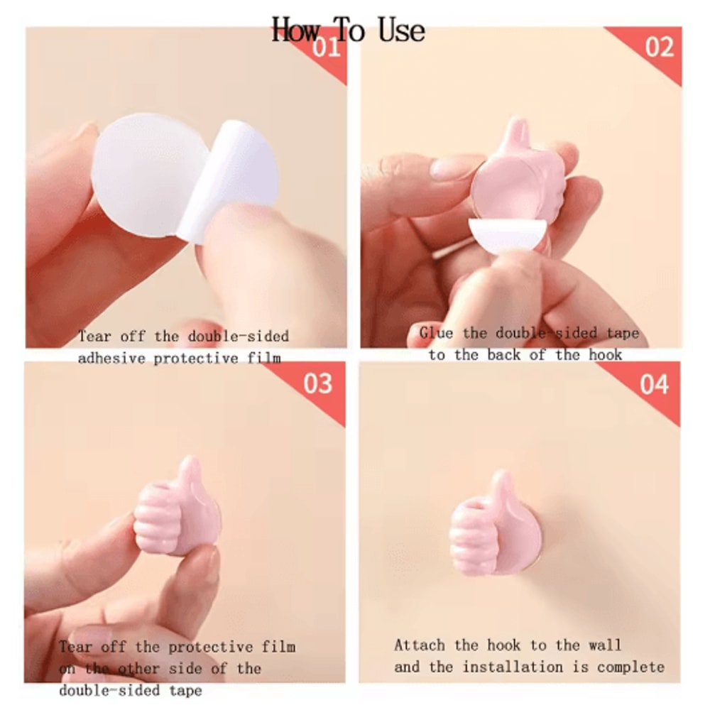 Mini Silicone Cable Organizer Clips 10 Pack Thumb Style Cord Holders For Charging Cables And Earpho 7