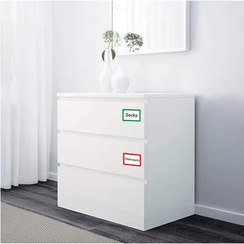 Colorful Blank Name Sticker Roll 250pcs Handwritten Labels For School Bottles And Classroom Use 5