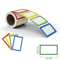 Colorful Blank Name Sticker Roll 250pcs Handwritten Labels For School Bottles And Classroom Use 0