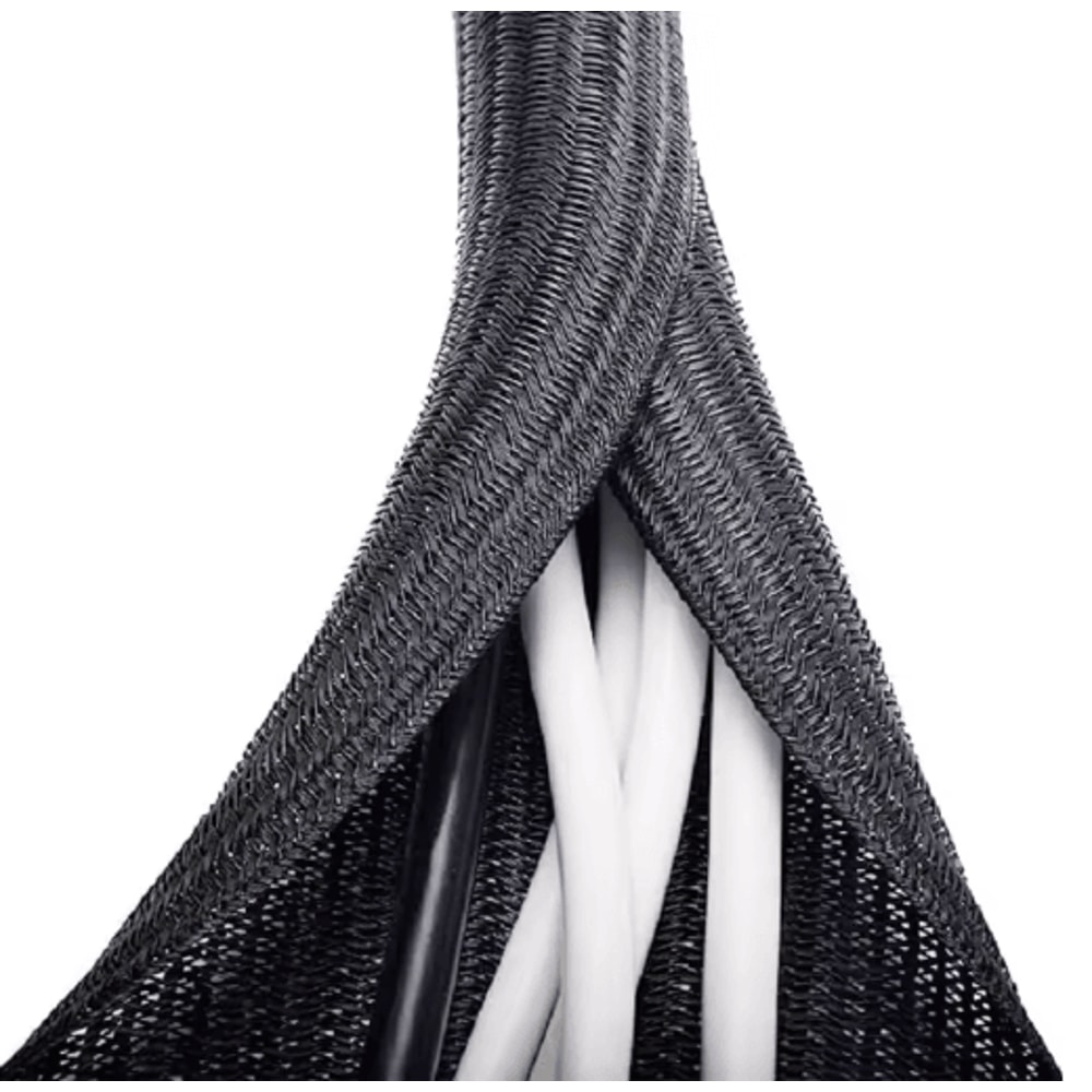 Expandable Braided Cable Sleeve PET Nylon Wire Mesh Protector For Cords And Wires 3