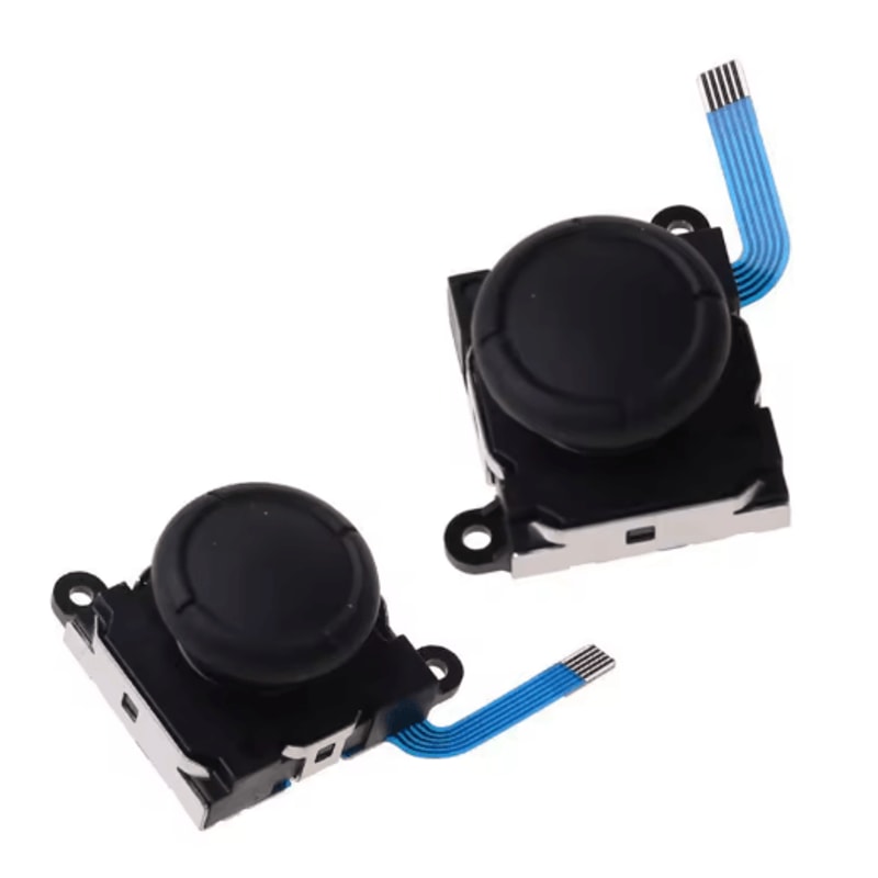 Replacement 3D Analog Joystick For Switch 2Pack Thumb Stick Repair Parts For Joy Con Lite And OLED 4