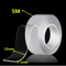 Reusable Nano Tape Double Sided Adhesive 1 To 5M Transparent Waterproof And Cleanable Mounting Tape 2