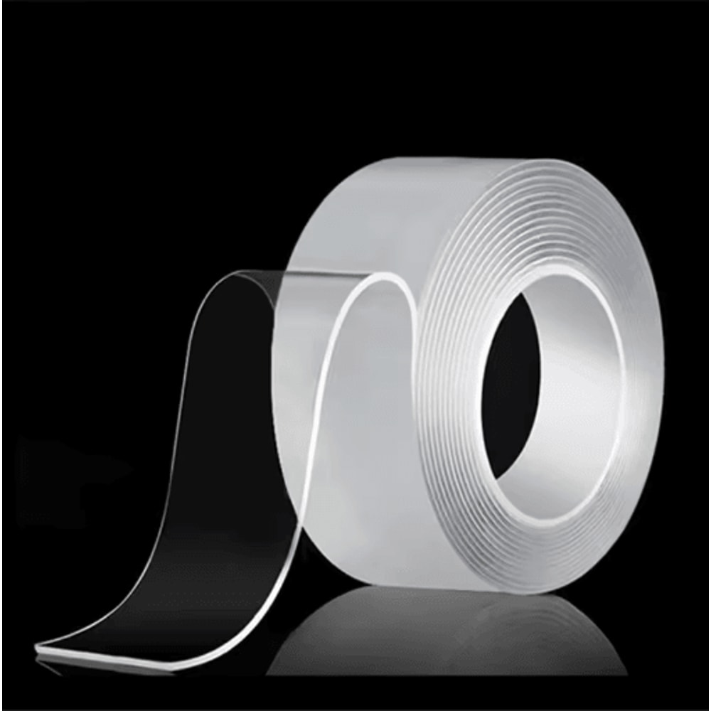Reusable Nano Tape Double Sided Adhesive 1 To 5M Transparent Waterproof And Cleanable Mounting Tape 0