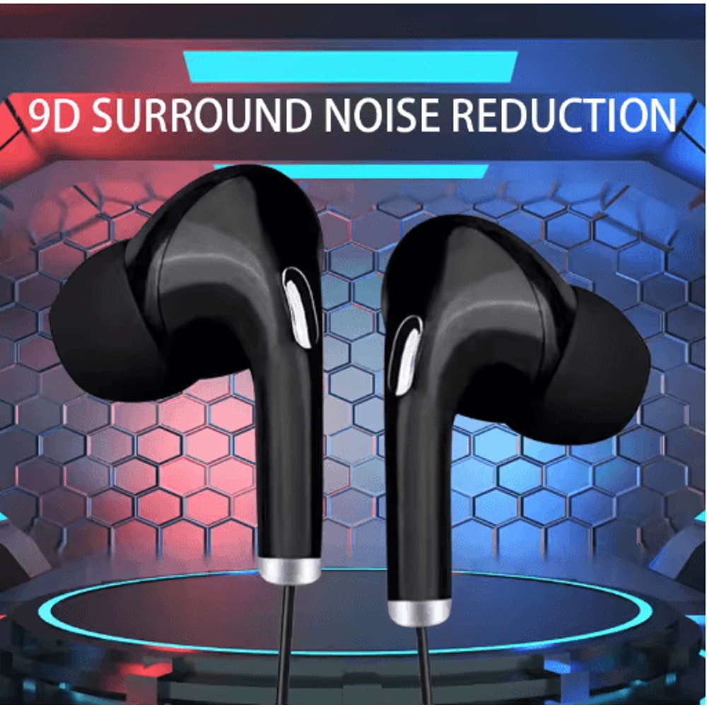 Universal Wired In Ear Earphones 35mm Stereo Headset For Gaming Sports And Daily Use 3