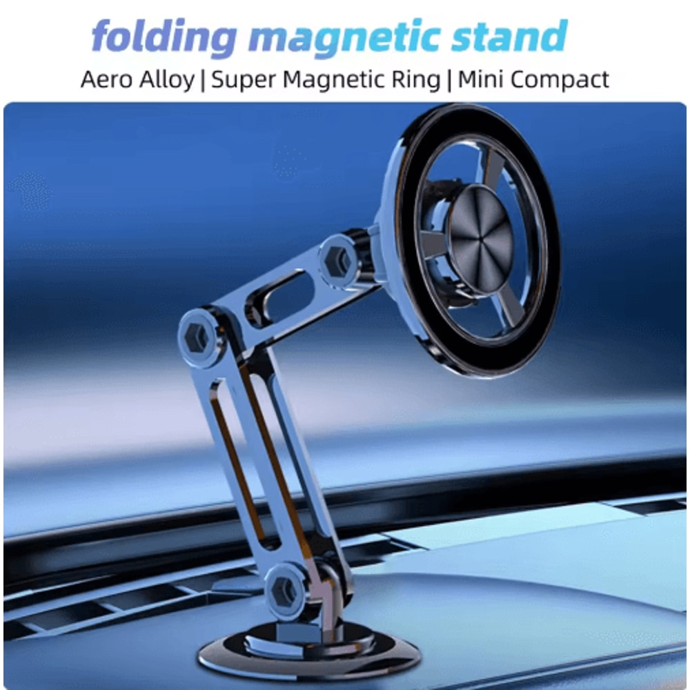 Super Magnetic Car Phone Holder 720 Rotating Vent Mount For IPhone And Android Phones 9