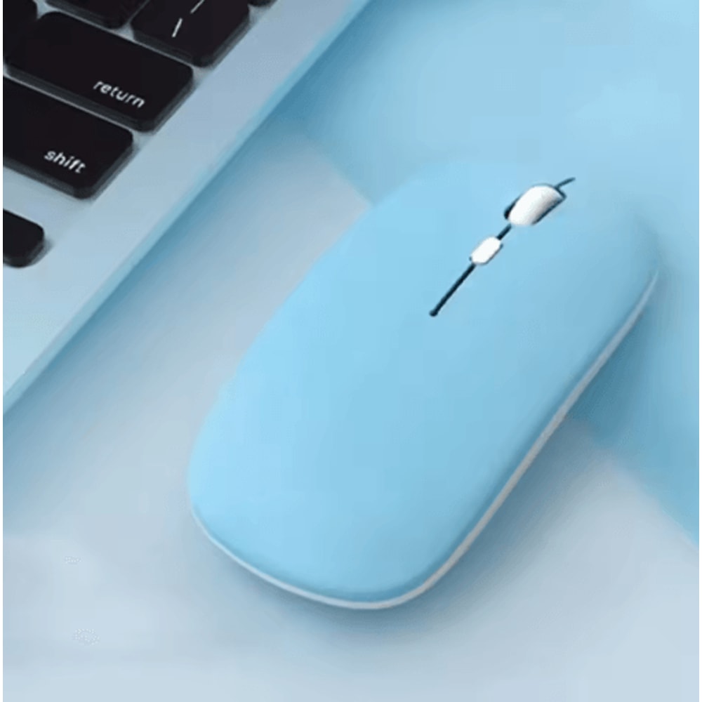 Silent Wireless Bluetooth Mouse Noiseless Optical Gaming Mouse For Laptop Tablet And IPad 2