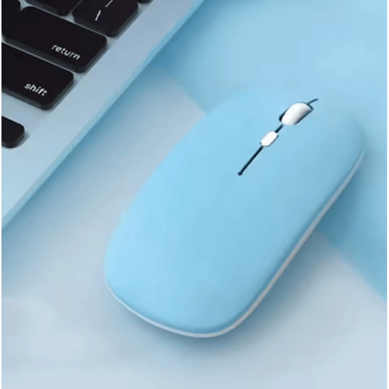Silent Wireless Bluetooth Mouse Noiseless Optical Gaming Mouse For Laptop Tablet And IPad 2