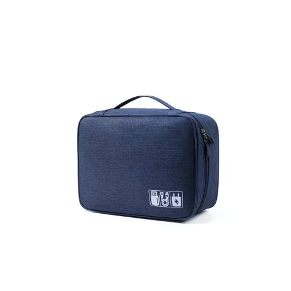 Portable Waterproof Cable Organizer Pouch Travel Storage Bag For USB Cables Chargers And Electronic 3