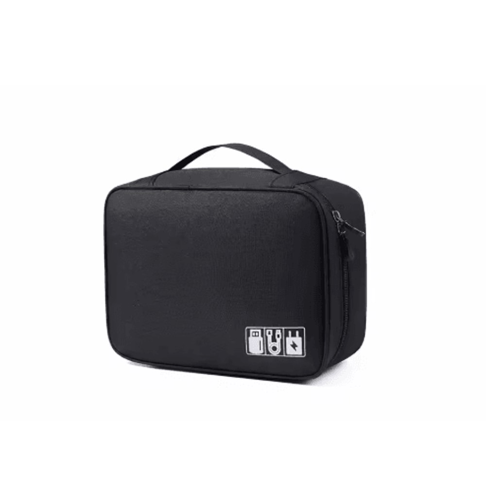 Portable Waterproof Cable Organizer Pouch Travel Storage Bag For USB Cables Chargers And Electronic 5