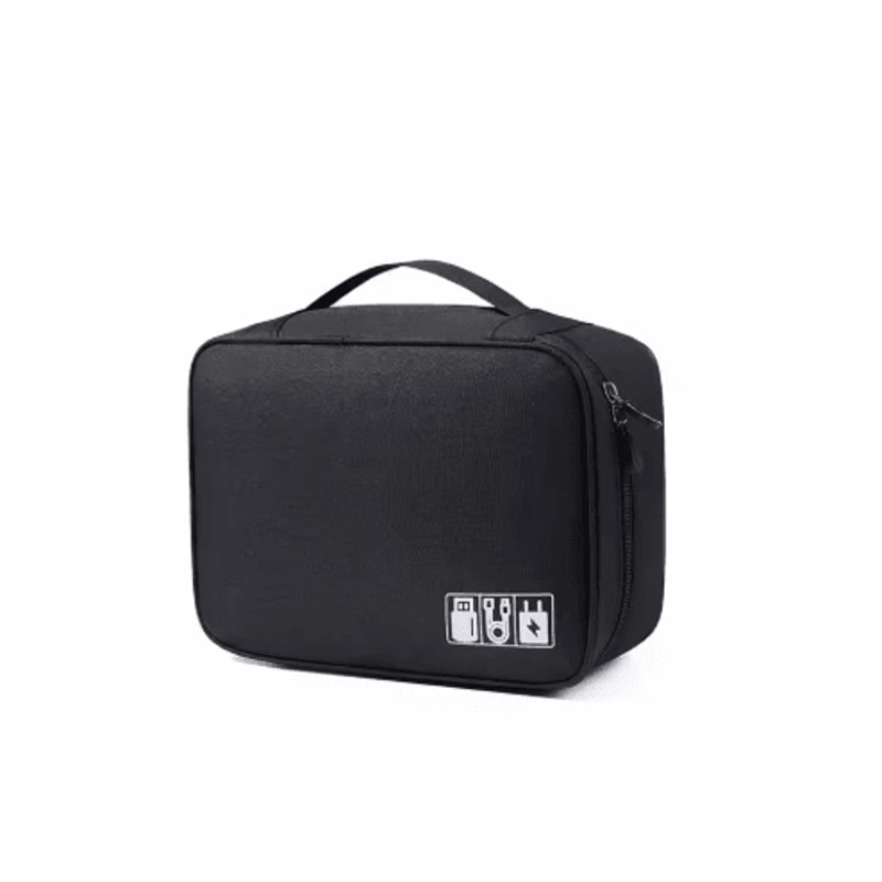 Portable Waterproof Cable Organizer Pouch Travel Storage Bag For USB Cables Chargers And Electronic 5