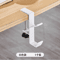 Adjustable Desk Edge Hook Punch Free Hanging Organizer For Headsets Bags And Accessories 3