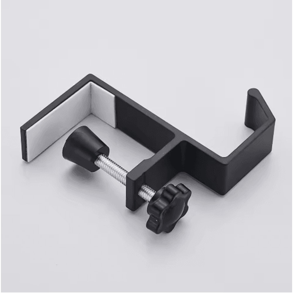 Adjustable Desk Edge Hook Punch Free Hanging Organizer For Headsets Bags And Accessories 6