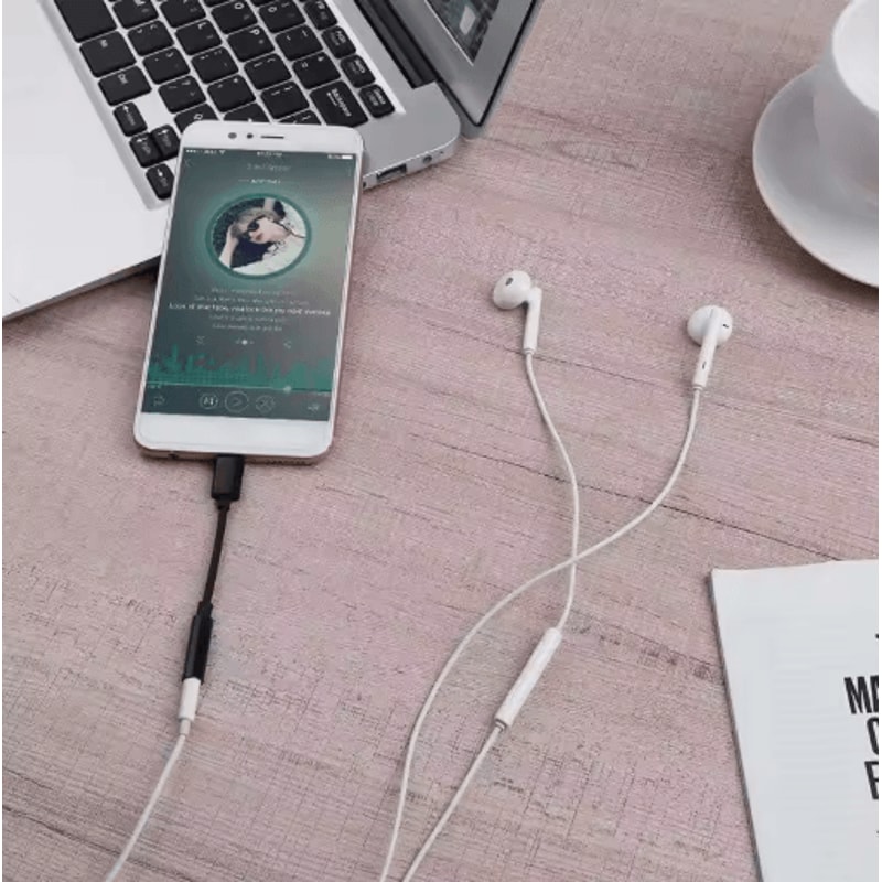 USB C To 35mm AUX Audio Adapter Type C Headphone Jack Converter Cable 9