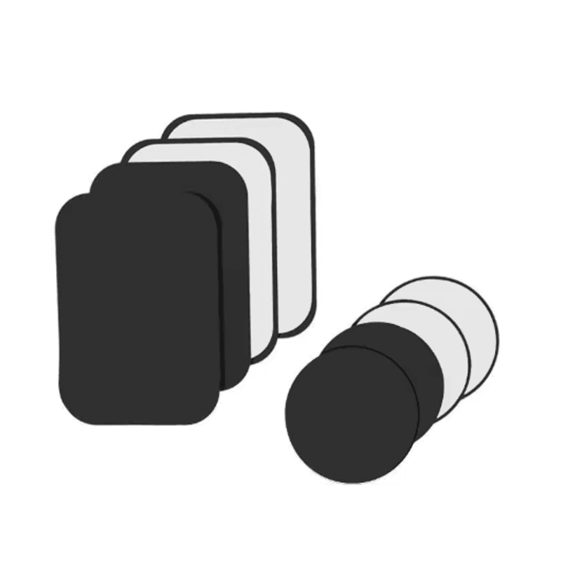 Magnetic Metal Plate For Car Phone Holder 1pc To 5pcs Universal Iron Sheet Sticker For Phone Mounts 19