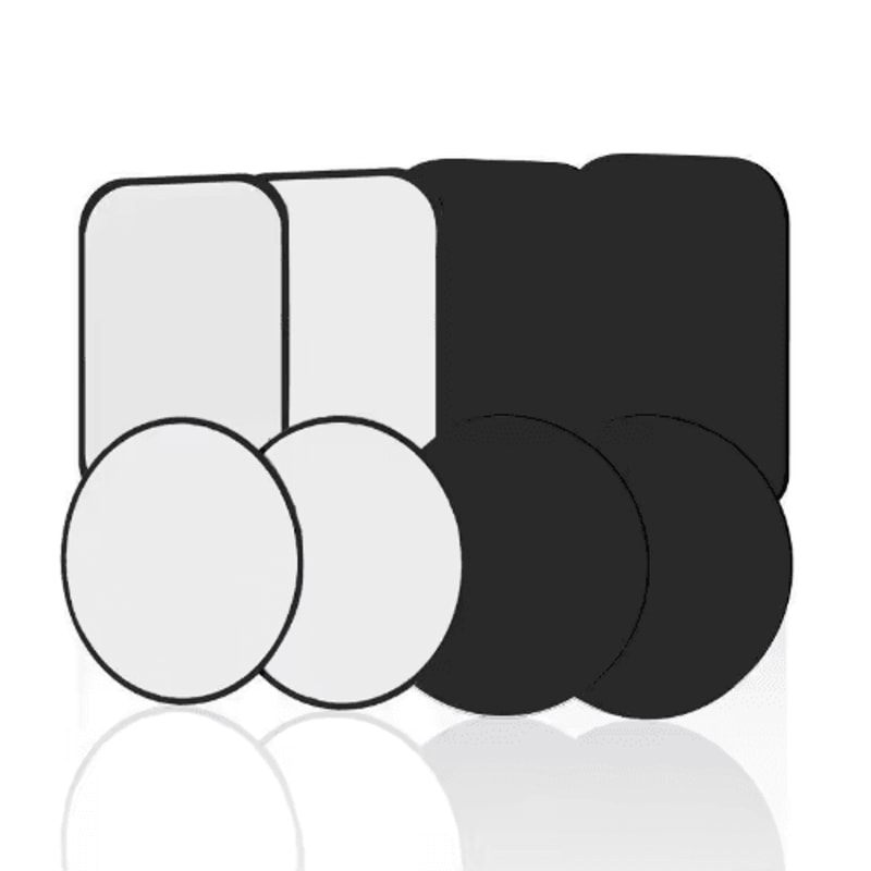 Magnetic Metal Plate For Car Phone Holder 1pc To 5pcs Universal Iron Sheet Sticker For Phone Mounts 17