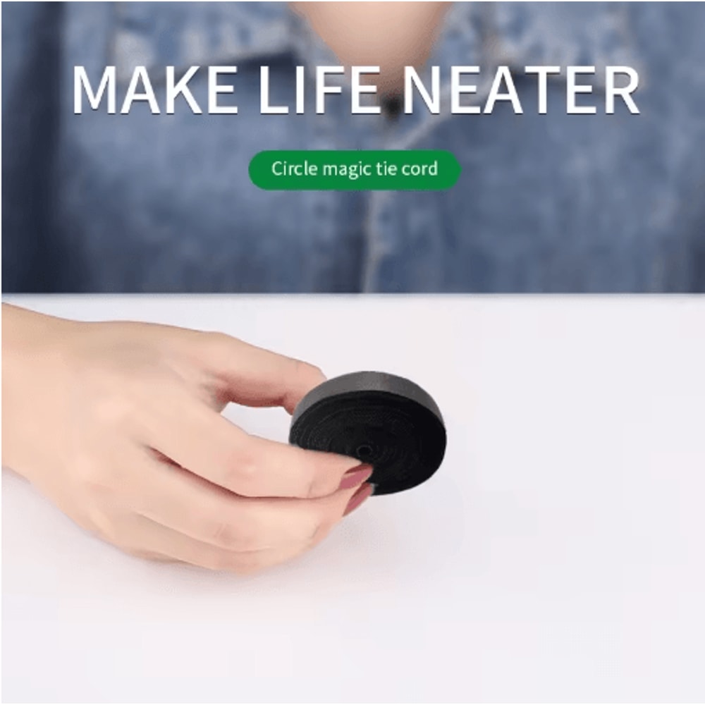 Flexible Cable Organizer Tape 1m To 5m Wire Winder And Cord Management Protector 8