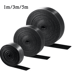 flexible cable organizer tape 1m to 5m wire winder and cord management protector