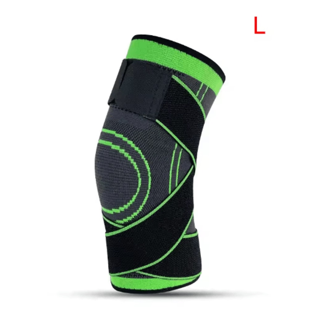 Pressurized Elastic Sports Knee Pad For Men Compression Knee Support Brace 1